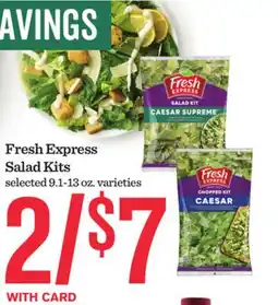 Mariano's Fresh Express Salad Kits offer