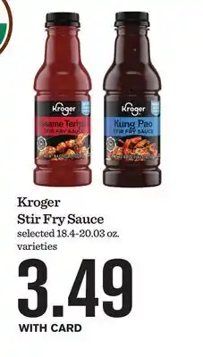 Mariano's Kroger Stir Fry Sauce offer