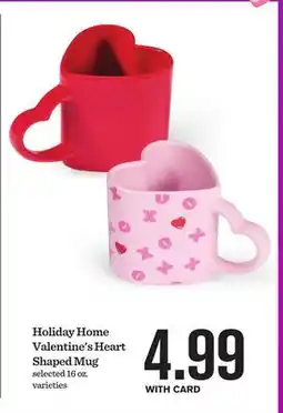 Mariano's Holiday Home Valentine's Heart Shaped Mug offer