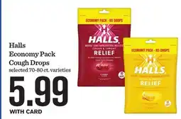 Mariano's Halls Economy Pack Cough Drops offer