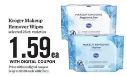 Mariano's Kroger Makeup Remover Wipes offer