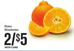 Mariano's Sumo Mandarins offer