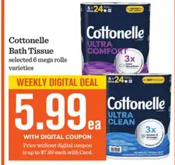 Mariano's Cottonelle Bath Tissue offer