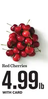 Mariano's Red Cherries offer