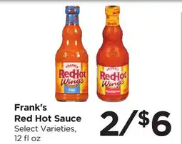 Food 4 Less Frank's Red Hot Sauce offer