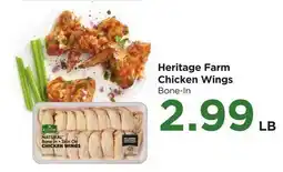 Food 4 Less Heritage Farm Chicken Wings offer