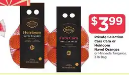 Food 4 Less Private Selection Cara Cara or Heirloom Navel Oranges offer