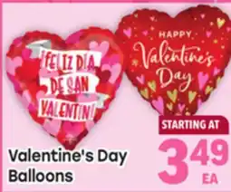 Tony’s Fresh Market Valentine's Day Balloons offer