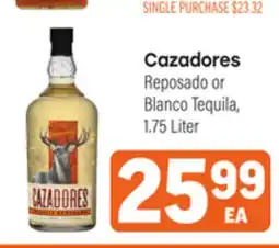 Tony’s Fresh Market Cazadores Blanco Tequila Blanco Tequila offer