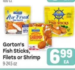 Tony’s Fresh Market Gorton's Fish Sticks, Filets or Shrimp offer