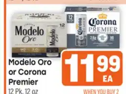 Tony’s Fresh Market Modelo Oro or Corona offer