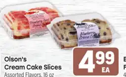 Tony’s Fresh Market Olson's Cream Cake Slices offer