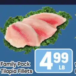 Tony’s Fresh Market Family Pack Tilapia Fillets offer