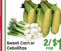 Tony’s Fresh Market Sweet Corn or Cebollitas offer