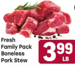 Tony’s Fresh Market Fresh Family Pack Boneless Pork Stew offer