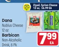 Tony’s Fresh Market Dana Nublus Cheese 12oz Barbican Non-Alcoholic Drink, 6Pk offer