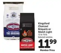 Safeway Kingsford Charcoal Briquets or Match Light offer