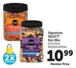 Safeway Signature SELECT Nut Mix offer