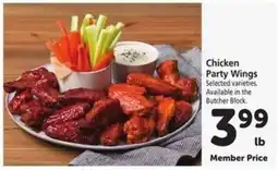 Safeway Chicken Party Wings offer