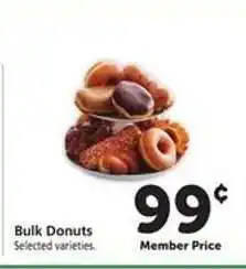 Safeway Bulk Donuts offer