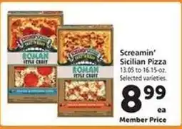 Safeway Screamin' Sicilian Pizza offer