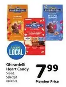 Safeway Ghirardelli Heart Candy offer