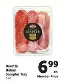 Safeway Beretta Italian Sampler Tray offer