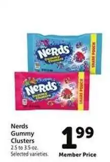 Safeway Nerds Gummy Clusters offer