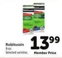 Safeway Robitussin offer