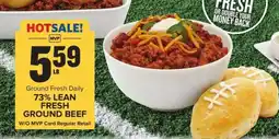 Food Lion Ground Fresh Daily 73% Lean Fresh Ground Beef offer