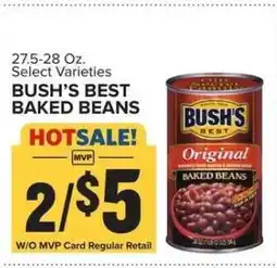Food Lion Bush's Best Baked Beans offer