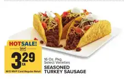 Food Lion Seasoned Turkey Sausage offer
