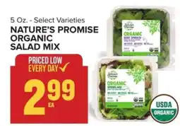 Food Lion Nature's Promise Organic Salad Mix offer