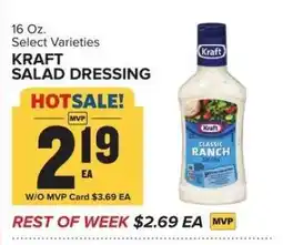 Food Lion Kraft Salad Dressing offer