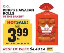 Food Lion King's Hawaiian Rolls offer