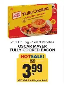 Food Lion Oscar Mayer Fully Cooked Bacon offer