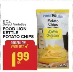 Food Lion FOOD LION KETTLE POTATO CHIPS offer