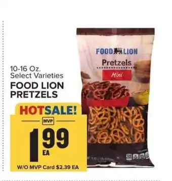 Food Lion FOOD LION PRETZELS offer