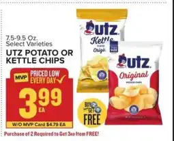 Food Lion Utz Potato or Kettle Chips offer