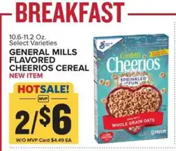 Food Lion General Mills Flavored Cheerios Cereal offer