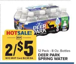 Food Lion Deer Park Spring Water offer