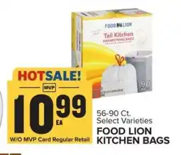 Food Lion FOOD LION KITCHEN BAGS offer