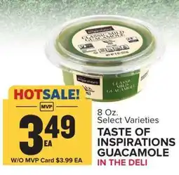 Food Lion Taste of Inspirations Guacamole offer
