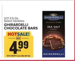 Food Lion Ghirardelli Chocolate Bars offer
