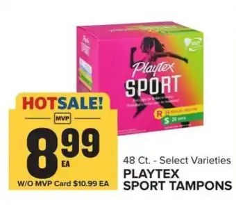 Food Lion Playtex Sport Tampons offer