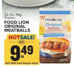 Food Lion FOOD LION ORIGINAL MEATBALLS offer