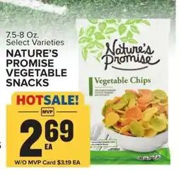 Food Lion Nature's Promise Vegetable Snacks offer