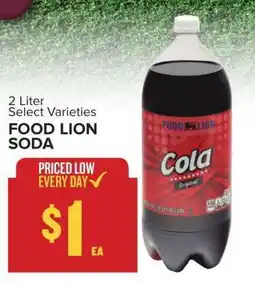 Food Lion FOOD LION SODA offer