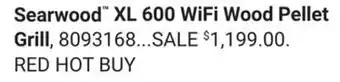 Ace Hardware Weber Searwood XL 600 WiFi Wood Pellet Grill offer