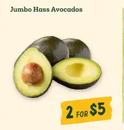 Sprouts Farmers Market Jumbo Hass Avocados offer